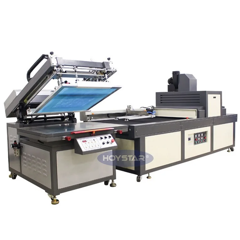 Spot Uv Printing Machine for Paper Sheet Cardboard PET Film Screen Printer PVC Serigrafia Impression