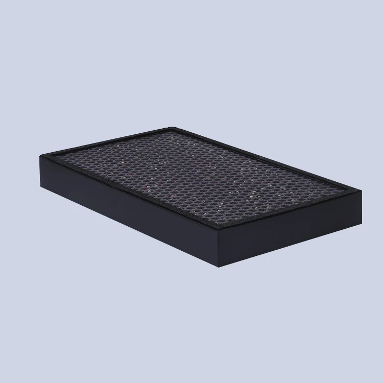 high efficiency black cardboard modified activated carbon air filter
