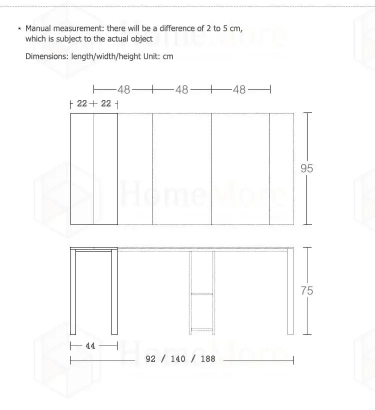 Nordic Furniture Extendable Wooden Invisible Dining Room Table Chair Set Rectangular Folding Space Saving Dining Table