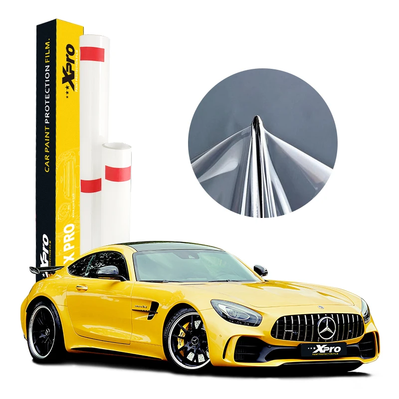 Resistance to yellowing Hot sale 152cm*15m Scratch resistant roll TPU Self Healing Anti Yellow Anti Stain  Car Wrap Film PPF Scr