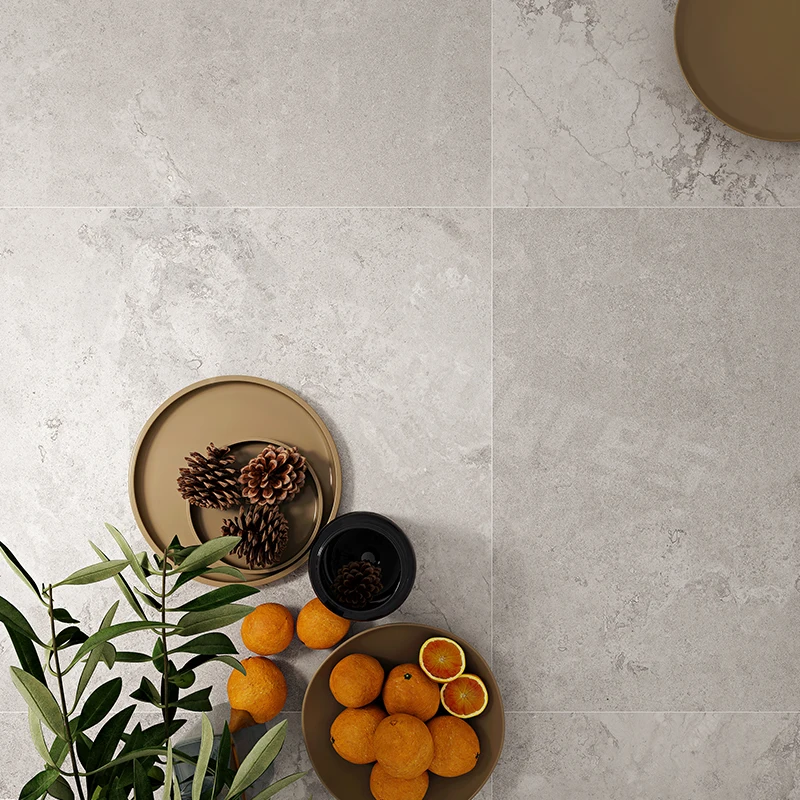 Realgres High Quality Glazed 60x120 Travertine Tiles Matte Non Slip Porcelain Floor Tile