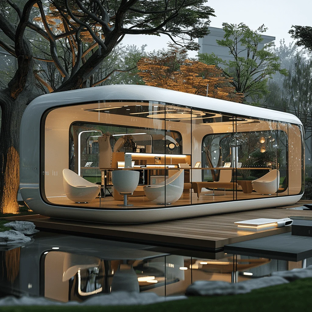 Good Quality Cabin Apple Used Capsule House Simple Style Modular Sandwich Panel For Tent