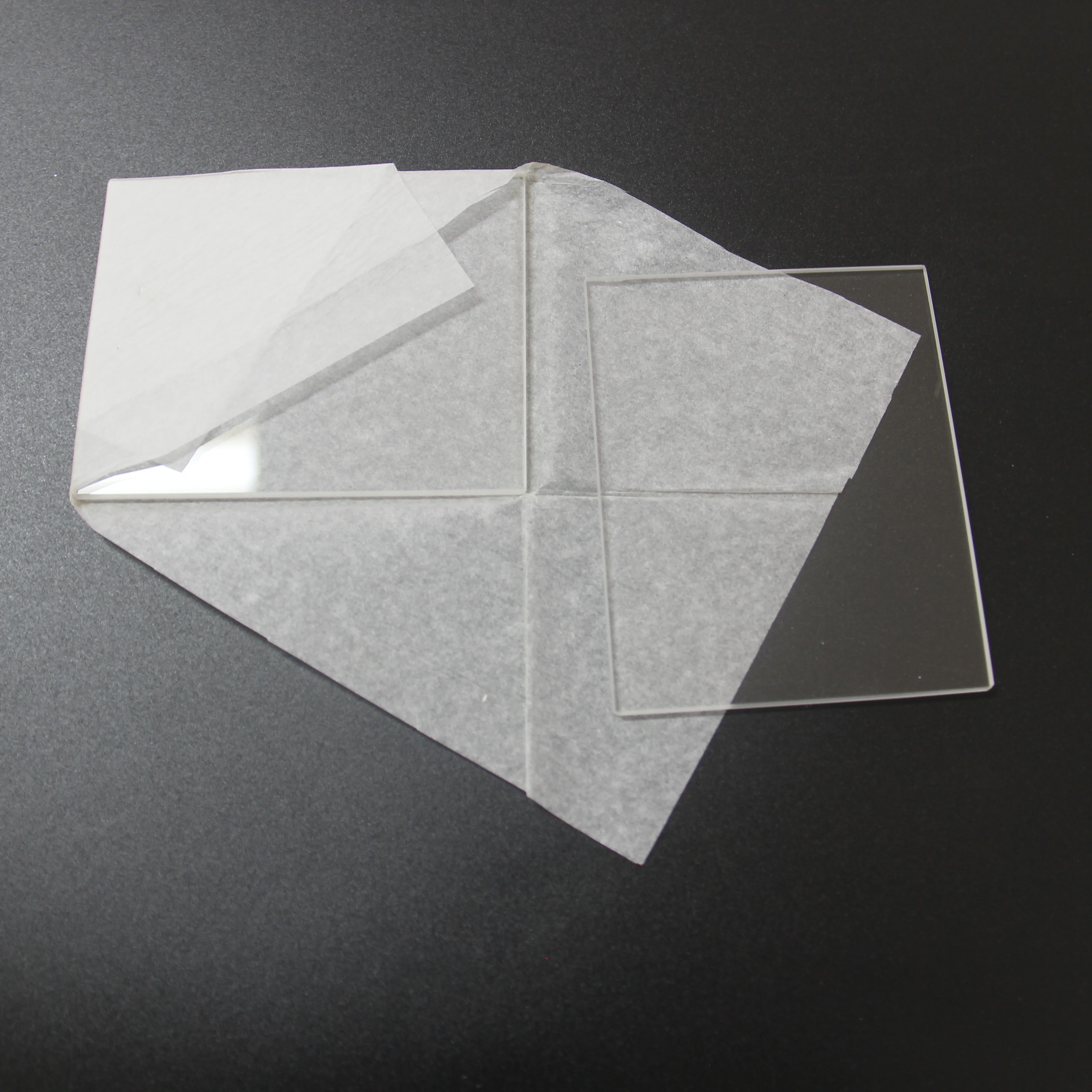 SIHE Customized Heat Resistant Clear Fused Silica Round Wafer Glass Quartz Plate