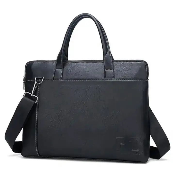 Free Sample custom logo large capacity high quality business waterproof mens luxury portable computer bag 17 inch