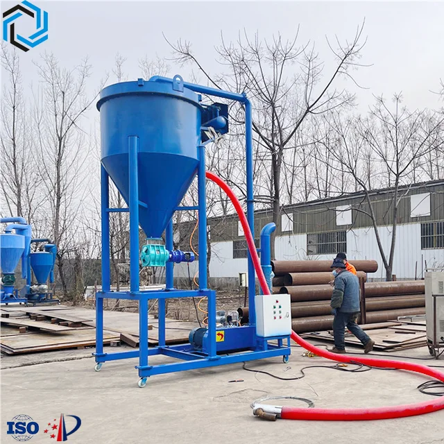 Fly ash loading self-suction pneumatic conveyor