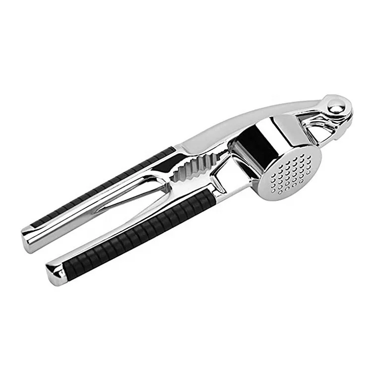 ODM OEM Custom Kitchen Tools Portable Garlic Mincer Zinc Alloy Aluminium Alloy Garlic Press Manual Garlic Crusher