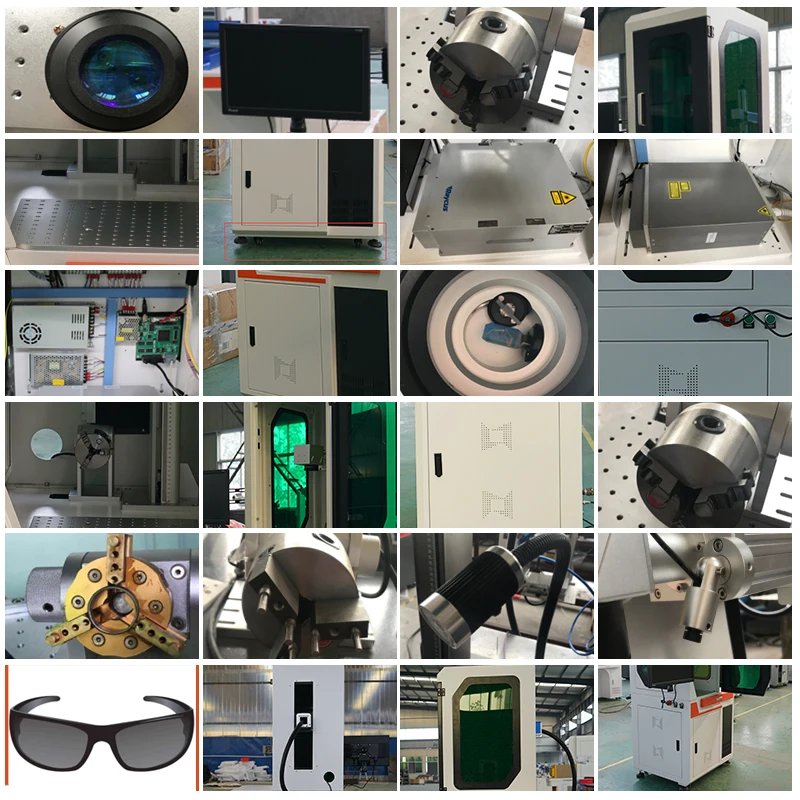 
Laser fiber marking protective cover enclosed 20 30 50 watt fiber ring marker laser 