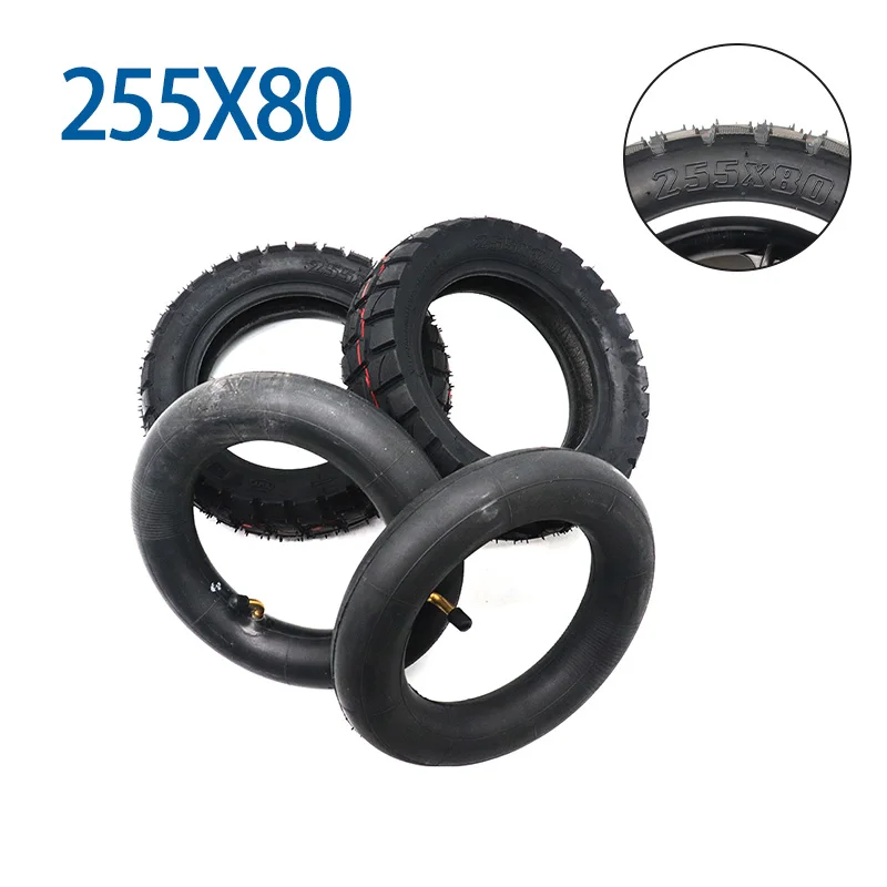 255x80 шина TUOVT, внутренняя трубка, внешняя шина для Kugoo M4 Pro Quick 3 Zero 10X Inokim OX, Электрический скутер 10x50/3.0, шина со съемным покрытием