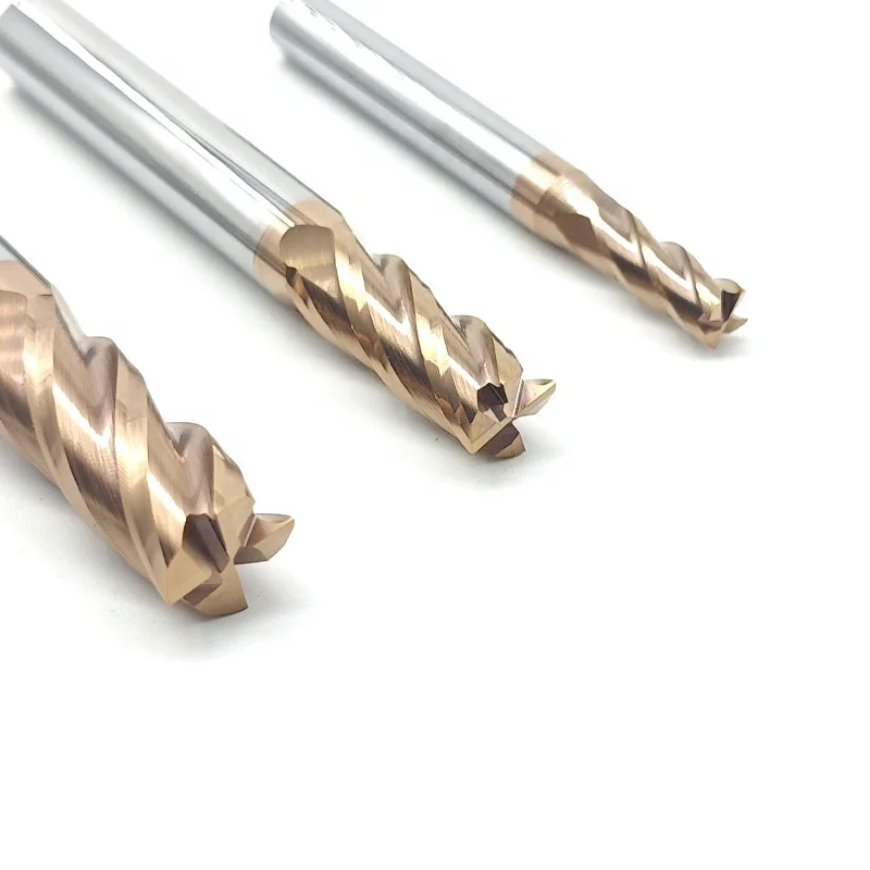 TGS Hot Sale Tungsten Steel Tool Cnc Machine Hrc55 Endmill SHAZAM Top Milling Cutter Kit Milling Machine Tools