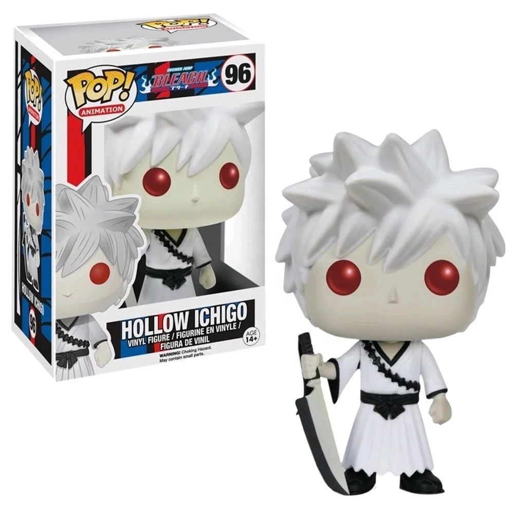 Funko pop Animation HOLLOW ICHIGO 96# Action Figure Toys Vinyl Figurine Model Anime Doll Gift Desktop ornaments Wholesale