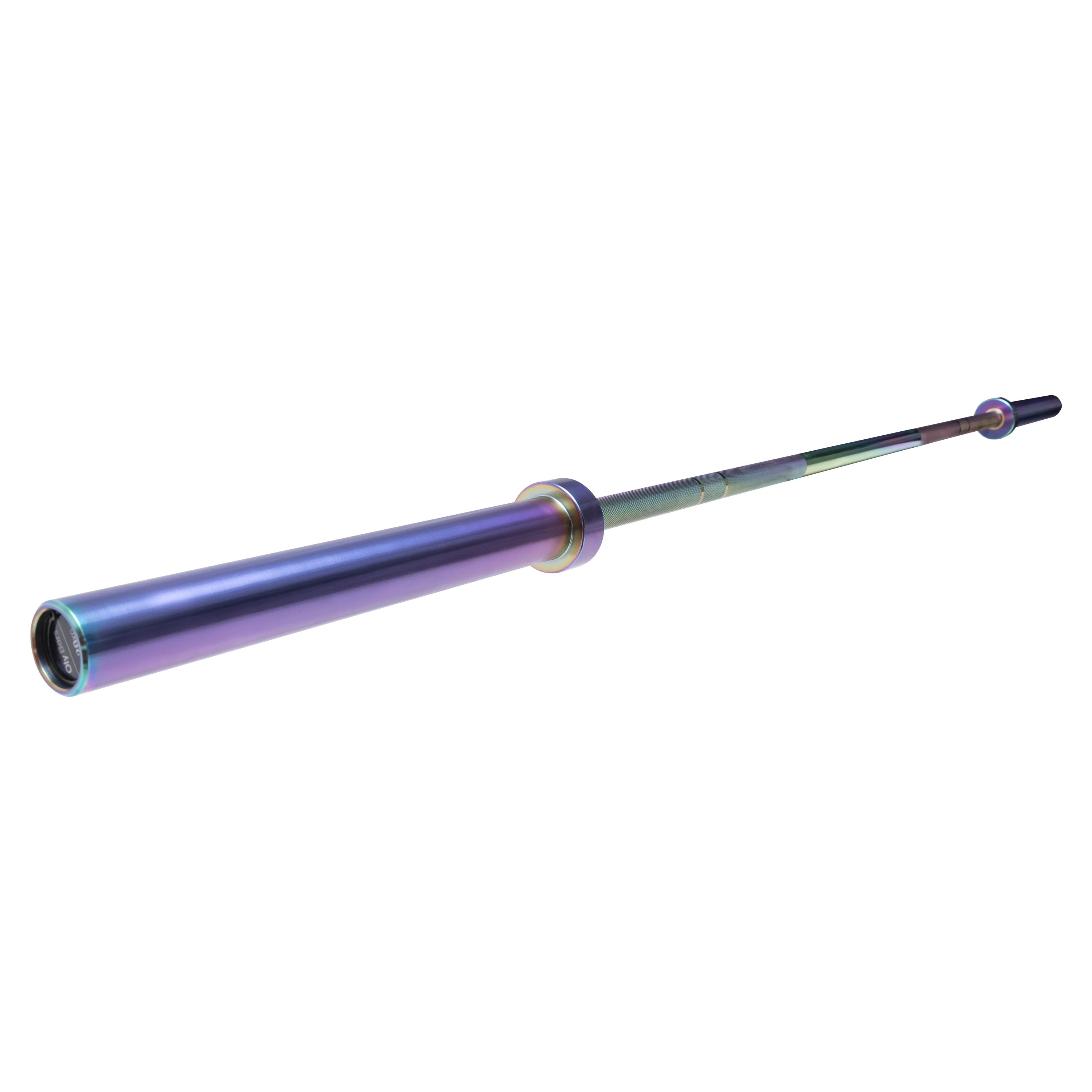 TELLUS Titanium Alloy Weighted Bar women Competition barbell bar 20kg 7ft weight lifting steel barbells 2200mm gold barbell bar