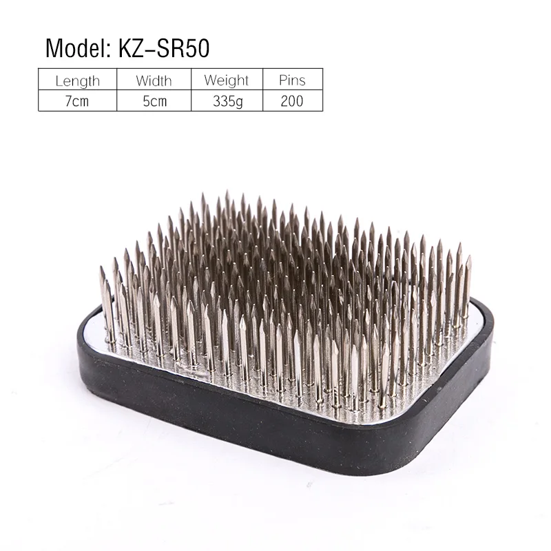 Kz-D50 Japanese Ikebana Kenzan Flower Frog Round 50mm Diameter Custom Logo Flower Frog Bonsai Starter Kit For Flower Lover