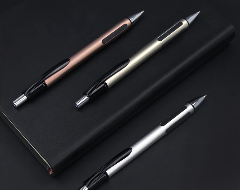 Manufacturer direct multi-functional touch ball point pen pressing metal pen business custom pen company logo