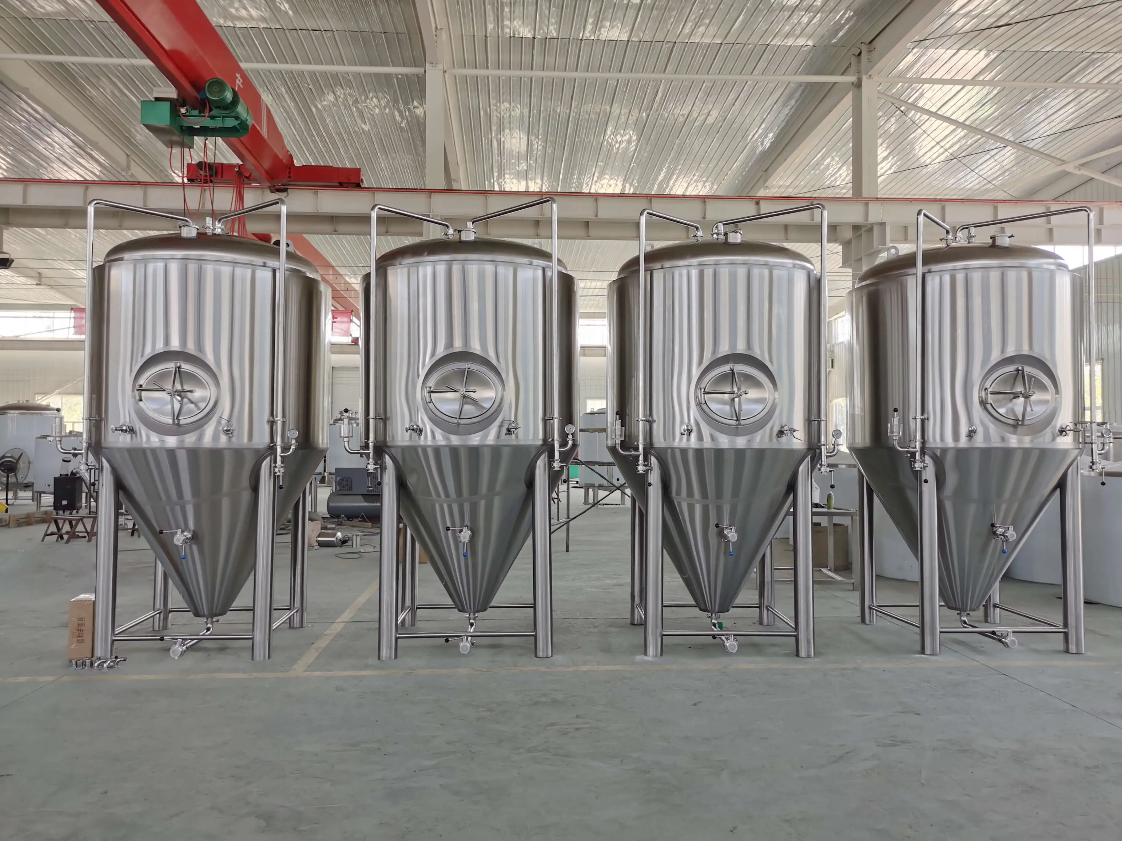 2000l 4 Vessel Beer Brewery Equipment Brewing Beer