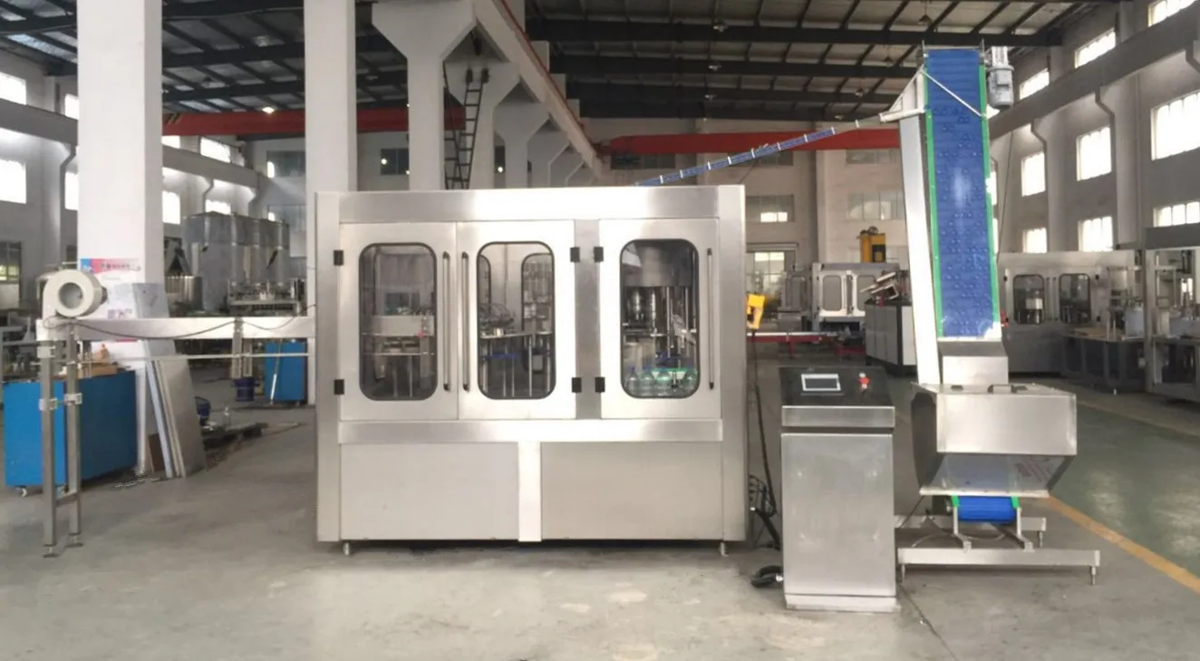 Automatic bottling systems cost of juice manufacturing plant