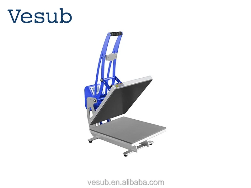Best Wholesale Prices Semi Automatic Heat Press Transfer T Shirt Printing Machine Digital Time & Temp Controller Flatbed Printer