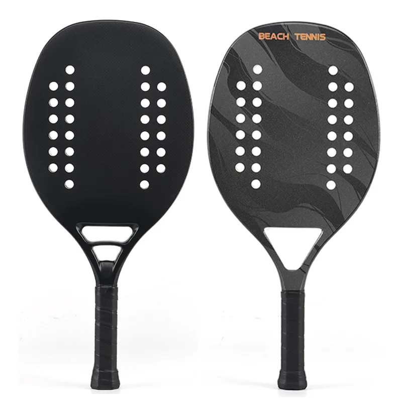 Wholesale Customizable 3K 12K 18K Cheap Manufacturers Custom Logo Game Padel Custom Beach Tennis Racket Carbon Fiber