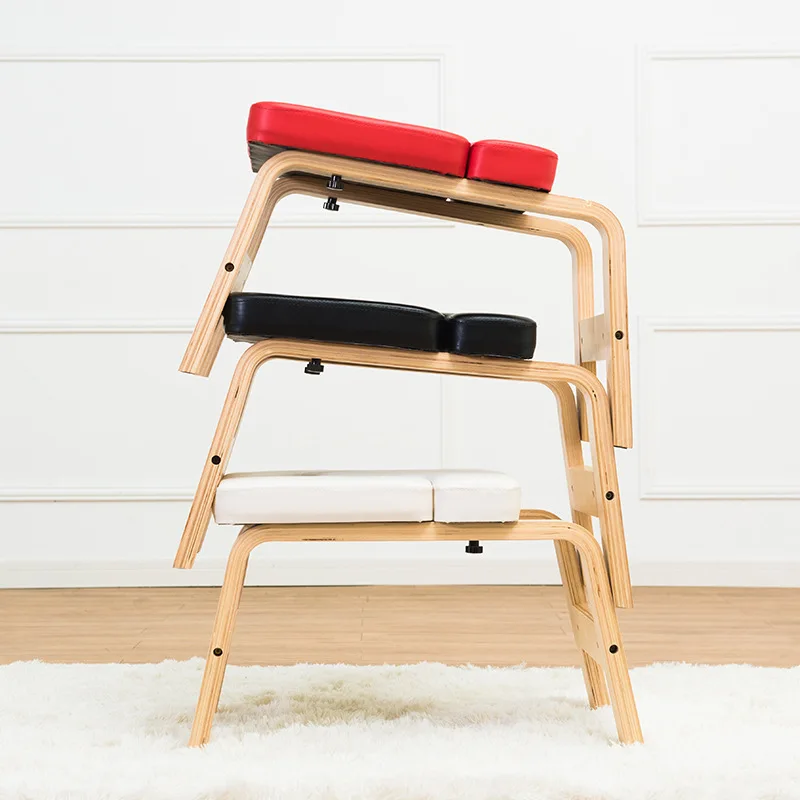 Yoga Headstand Bench Wood Stand Inversion Chair For Relieve Fatigue And Shape The Body Yoga Inverted Stool