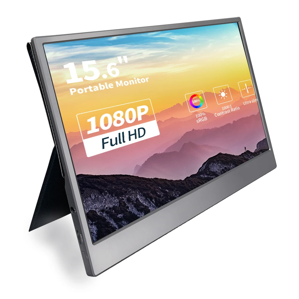 Wholesale Factory Customized Size 7 10.1 11.6 12.5 13.3 14.0 15.6 16.0 17.0 17.3 inch Portable Monitor for Laptop PC Monitor IPS