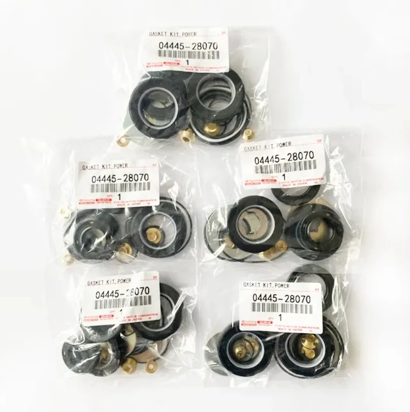 Factory direct sale Auto Engine Parts  Power Steering Repair Gasket  Seal Kit  04445-28070 04445-12150 04445-0k070 high Quality
