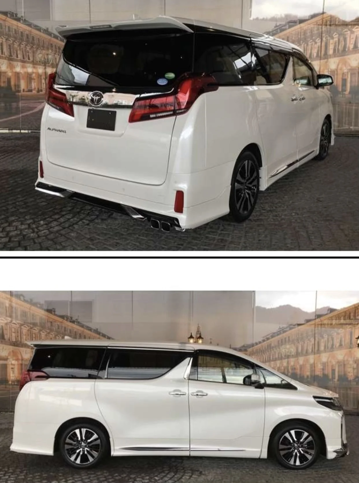 Использованный пакет Toyota Alphard 2 5 S C