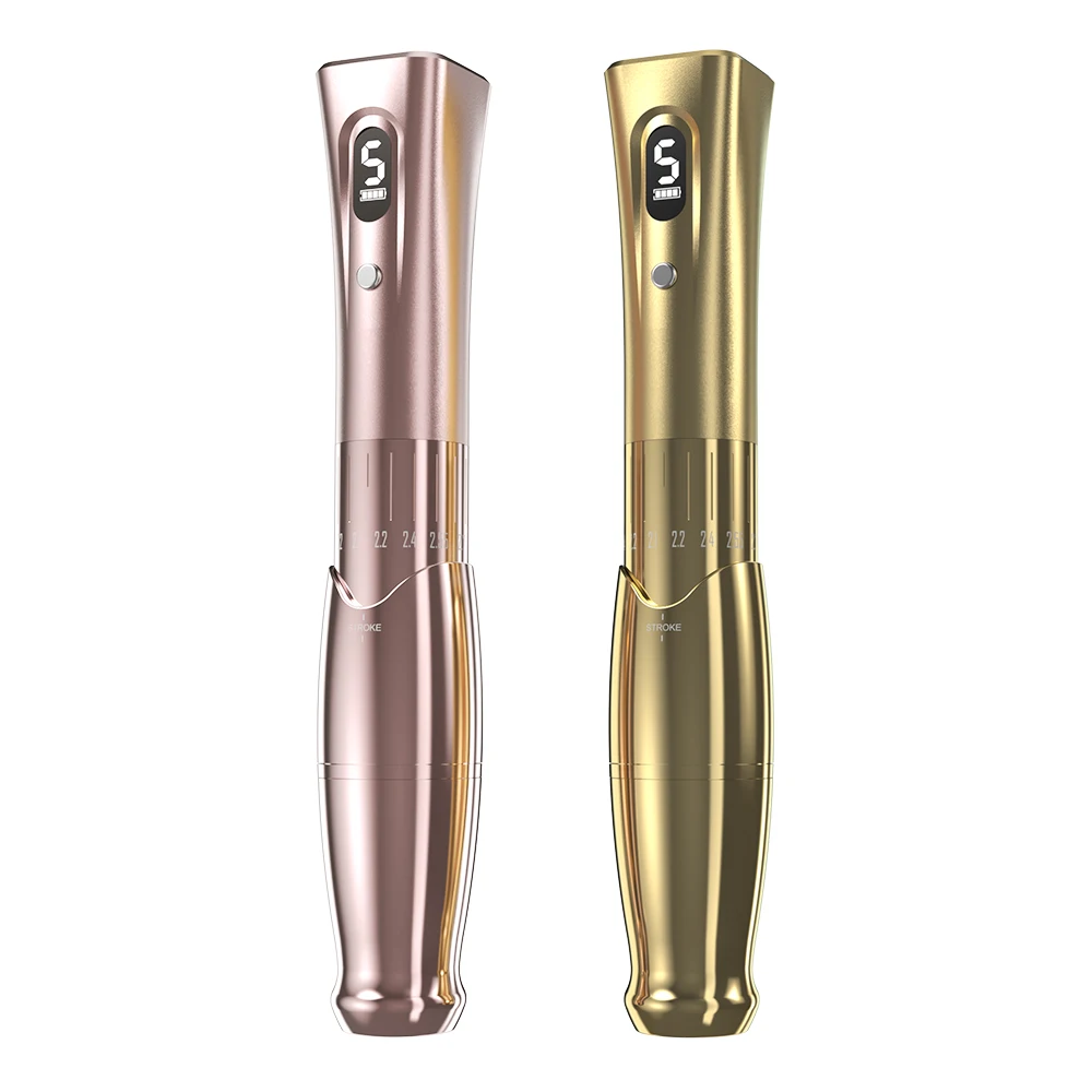 Rebranded Factory Direct Best Quality Wireless permanent makeup Machine Kits micro eyebrow blade shading Training Machine