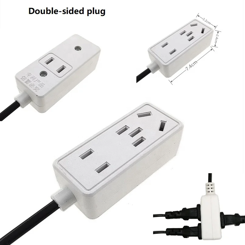 China ac power plug female wire plug monitor power waterproof box core CCTV accessories