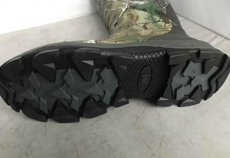 Waterproof Outdoor Camouflage Neoprene Rubber Boots For Hunting