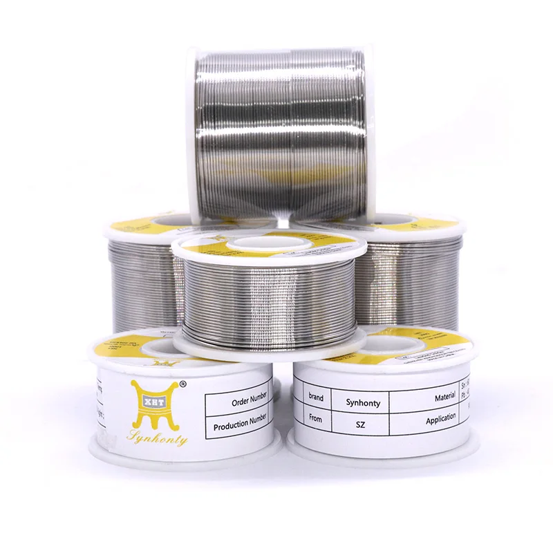 XHT 100g/30g Sn45/Pb55 0.3mm/0.8mm soldering Solder Tin Wire for Mobile phone pcb Welding Repair Tools