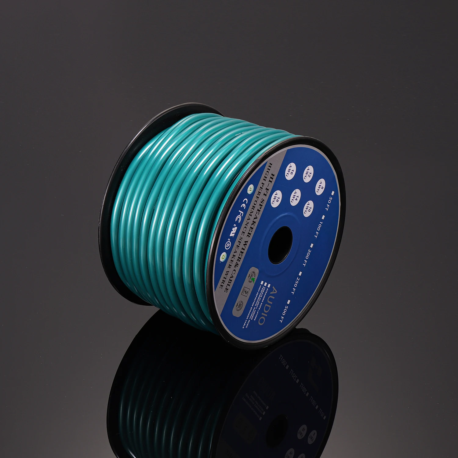 Hi-Fi Audio Speaker Cable Hi-quality 2 Core RCA Cable for music system Double Shielding 14/16/18AWG CL2 CL3 PVC Jacket