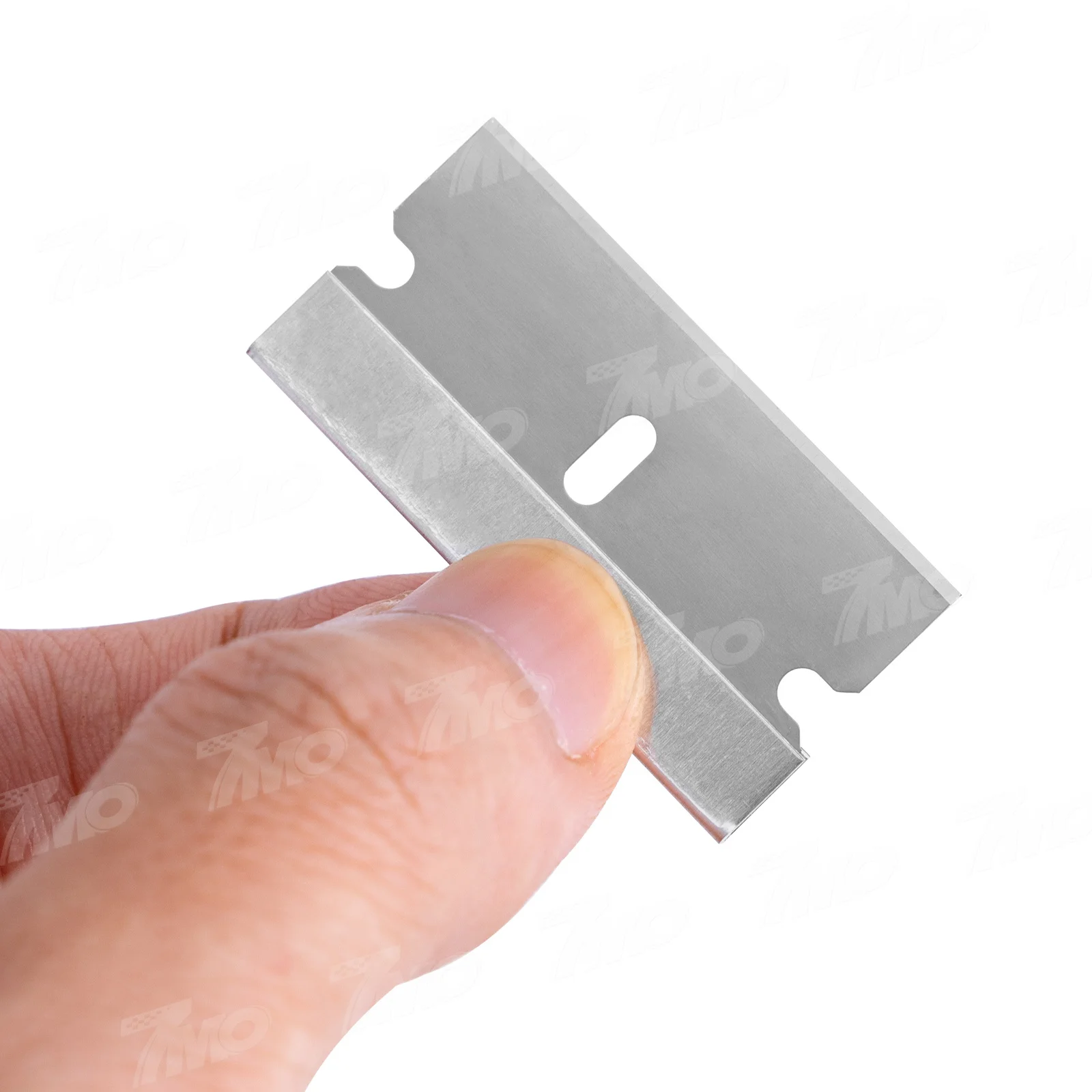 7mo Safety Stainless Steel Razor Scraper Blades Car Wrap Tools Cleaning Scraper Blade Replacement Window Tint Tools