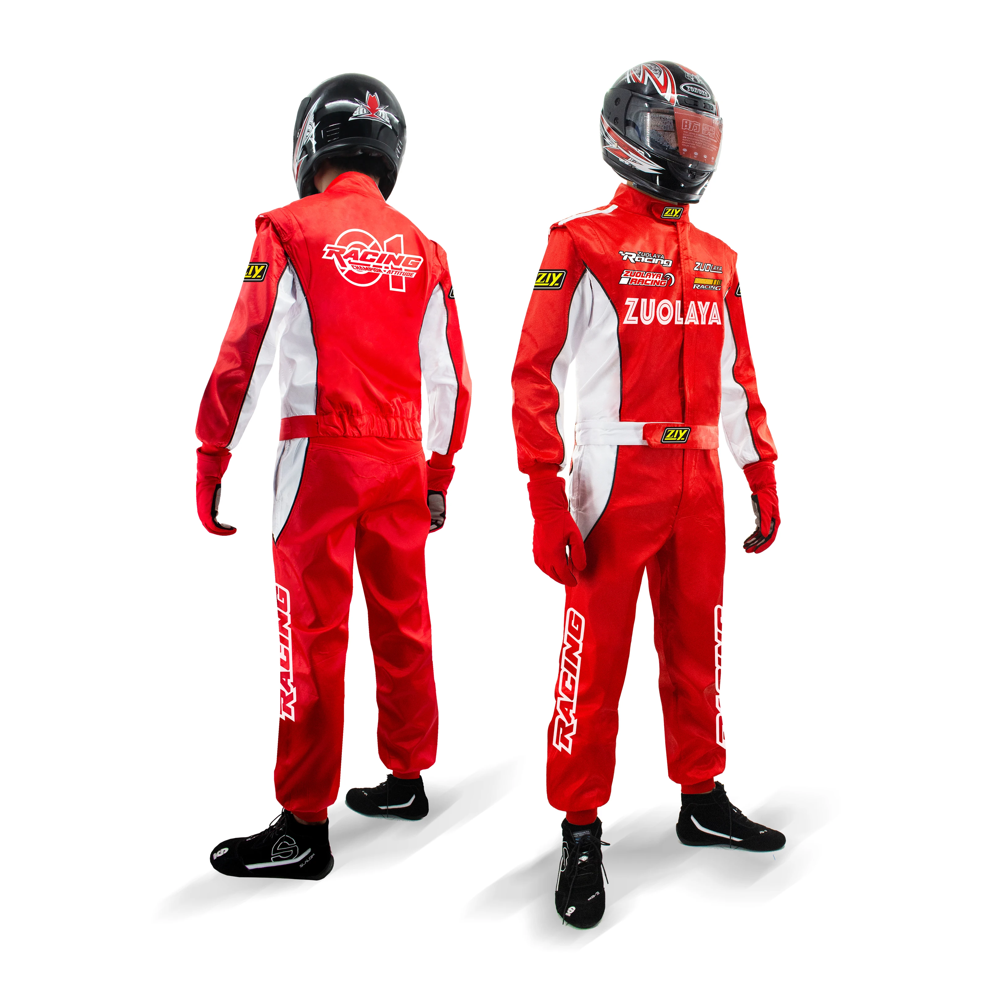 Adults Go Kart Racing Sports Suit Motorcycle Race Two-Piece Racing Set OM-2 New Style