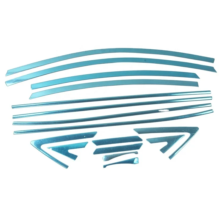 New Arrival Stainless Steel Car Exterior Accessories  Window Frame For Hyundai Accent 2012