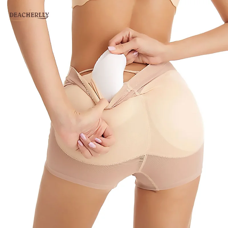 Bum Enhancer Padded Pants Push Up Butt Booty Lift Invisible Shorts Big Ass Curvy Body Shaper