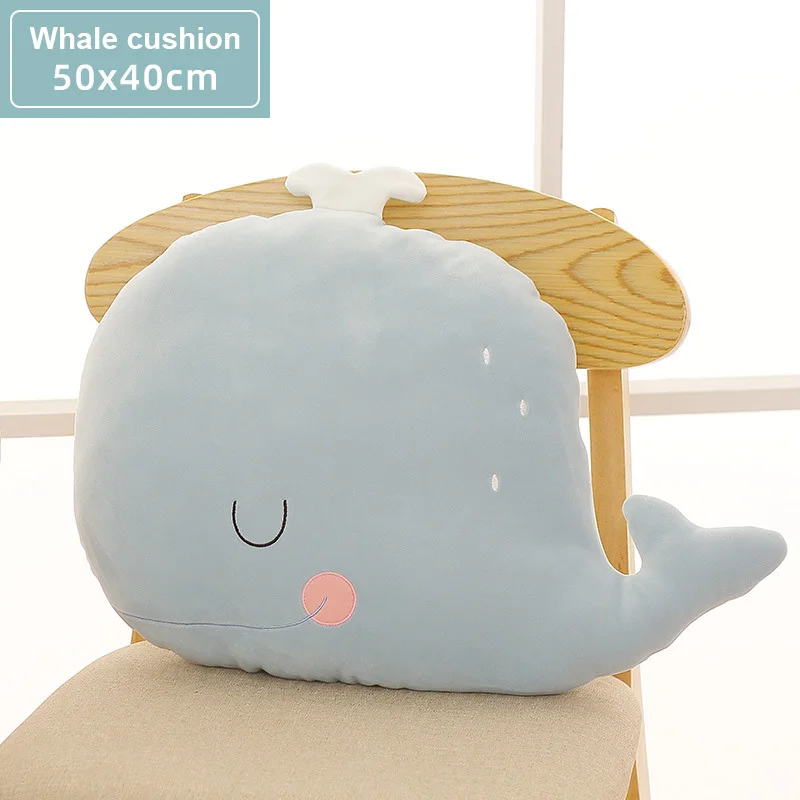 ins hot sale 45cm plush toy plush crab lion crocodile animal sofa pillow Nordic style cushion bed room decoration doll gift