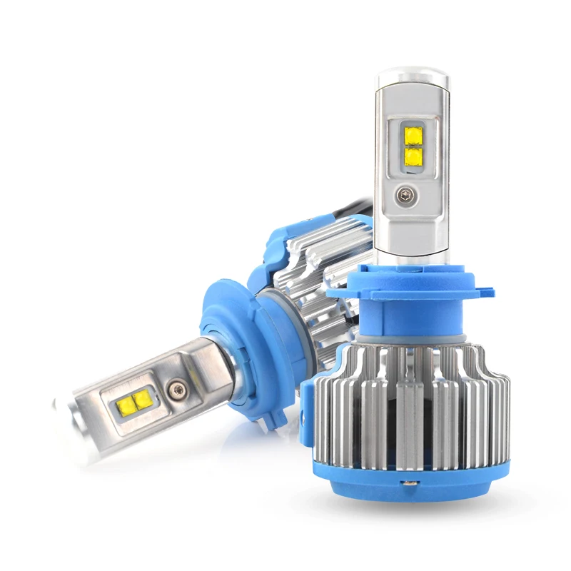 2023 car lighting parts led headlight h7 h4 spotlight driving lighting system factory led headlight bulb