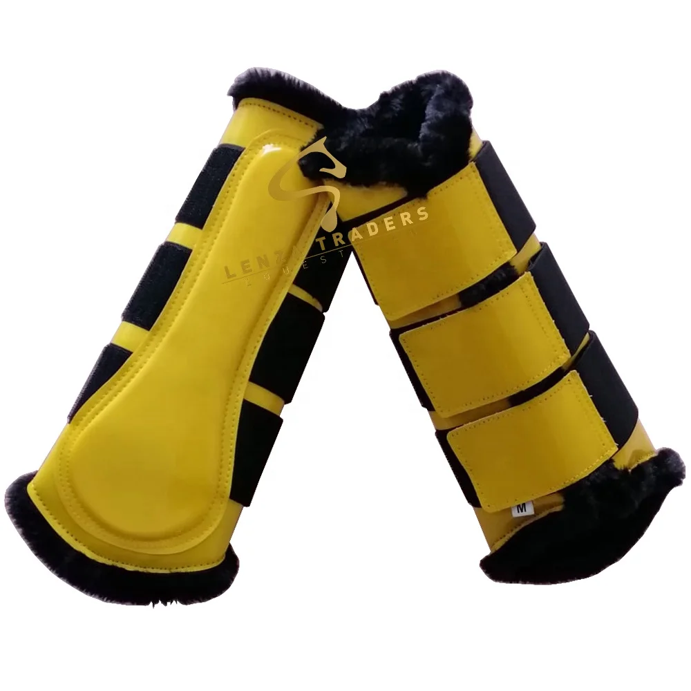 Patent Comfort Brushing Boots