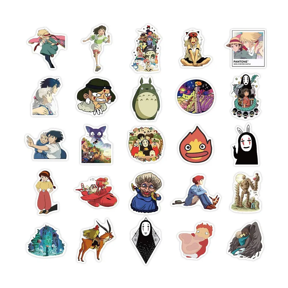 Custom Cartoon anime Sticker Packs in OPP Bag for Advertising And Promotion Use Die Cut Stickers Packs