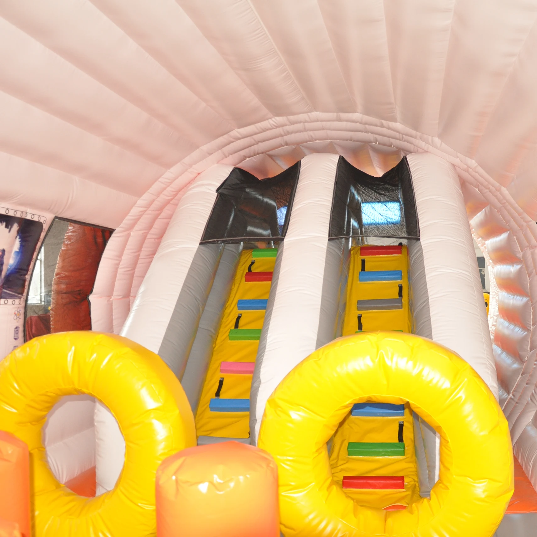 professional manufacturer outdoor commercial cheap inflatable aircraft cabin slide for kid