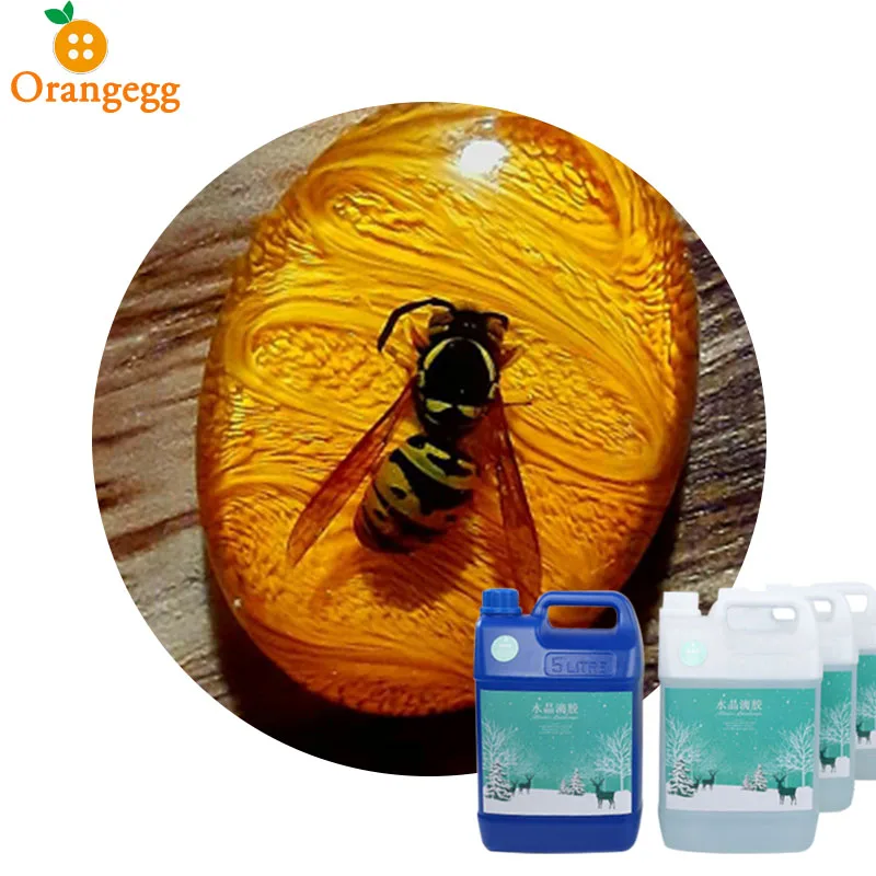 Orangegg Crystal Epoxy Resin for Art Crafts and Jewelry etc,