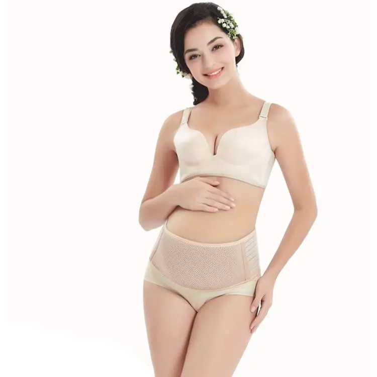 
Fully adjustable Stretch Maternity Support Belt Maternity Belt Lower Belly Band Back and Pelvic Support for Pregnant Women 