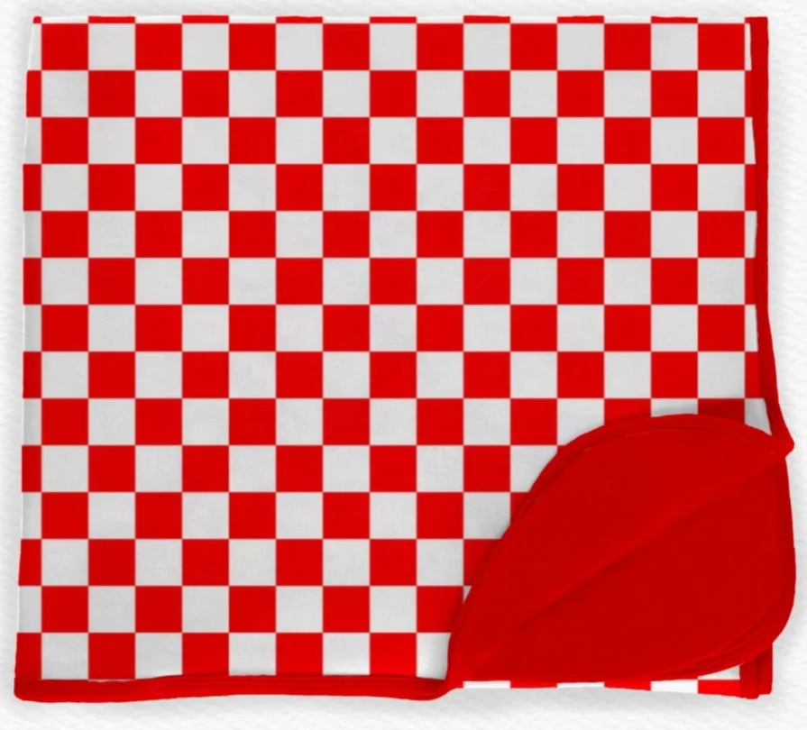 95% Bamboo Spandex Custom Printing Bluey Baby Cooling Bed Weight Blanket