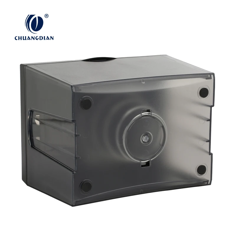 Chuangdian wholesale plastic napkin holder tissue box napkin dispenser for restaurant