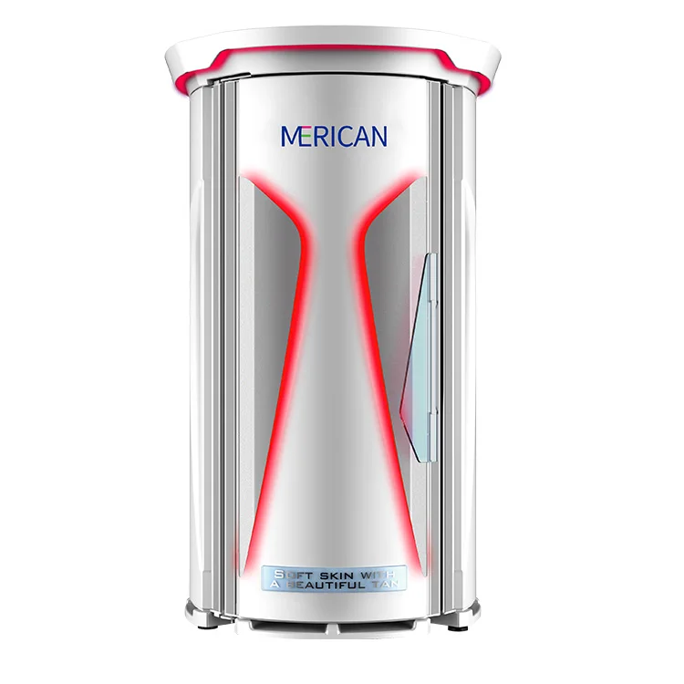 Professional Stand up Solarium Tanning Machine Fast Bronzing for Tanning Salon Commercial