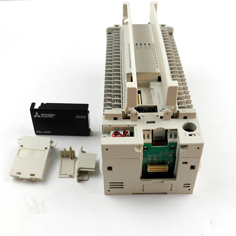 FX3U-64MRES-A Mitsubishi FX серия базовый блок имеет встроенный 64 в вход/выход программируемого контроллера FX3U-64MRES-A