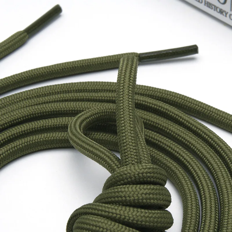 OEM custom polyester cord colored Round draw cords hoodie string rope drawstring drawcord for cloth with metal tips