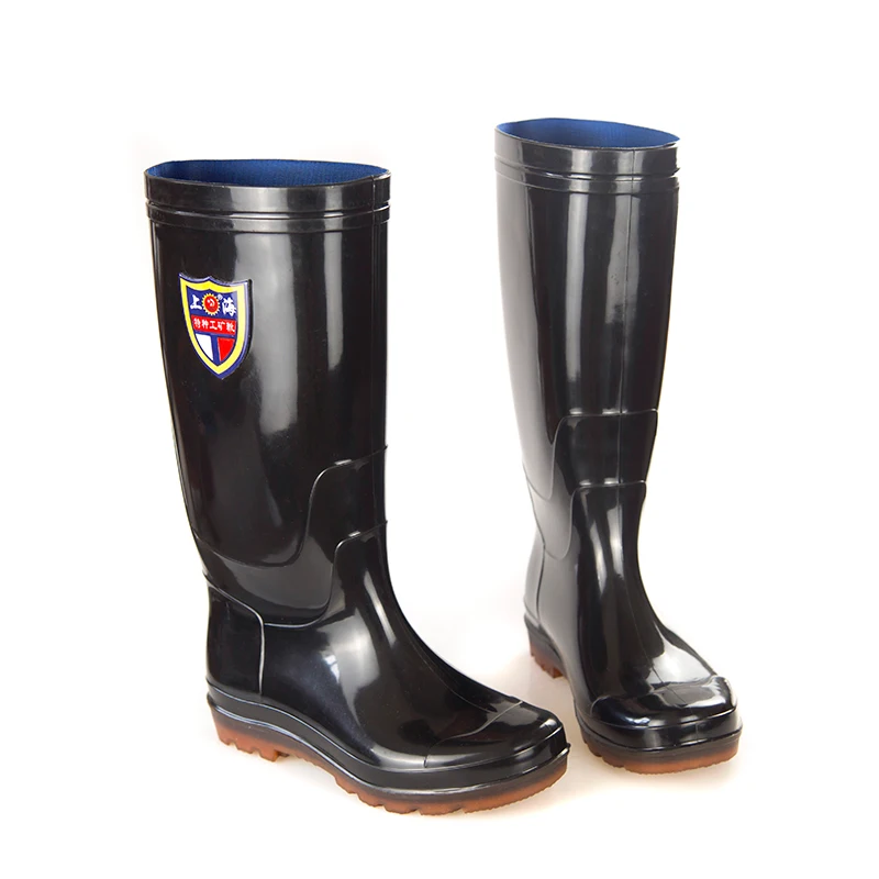 Chinese manufacturers rubber shoes customized easy to wear PVC rubber waterproof rain boots