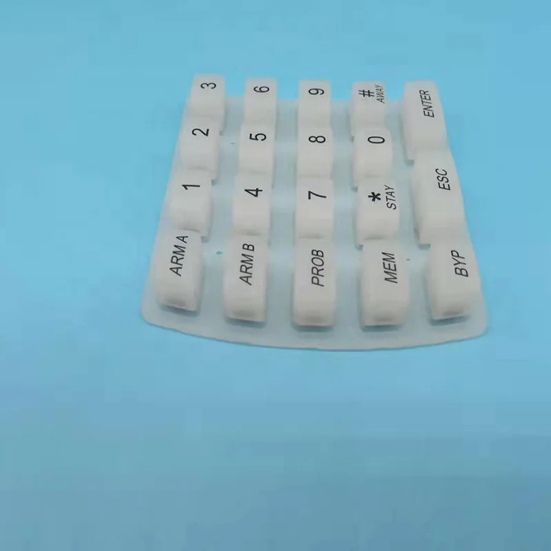
Custom Push Button electronic Switch Silicone rubber button remote controller button 