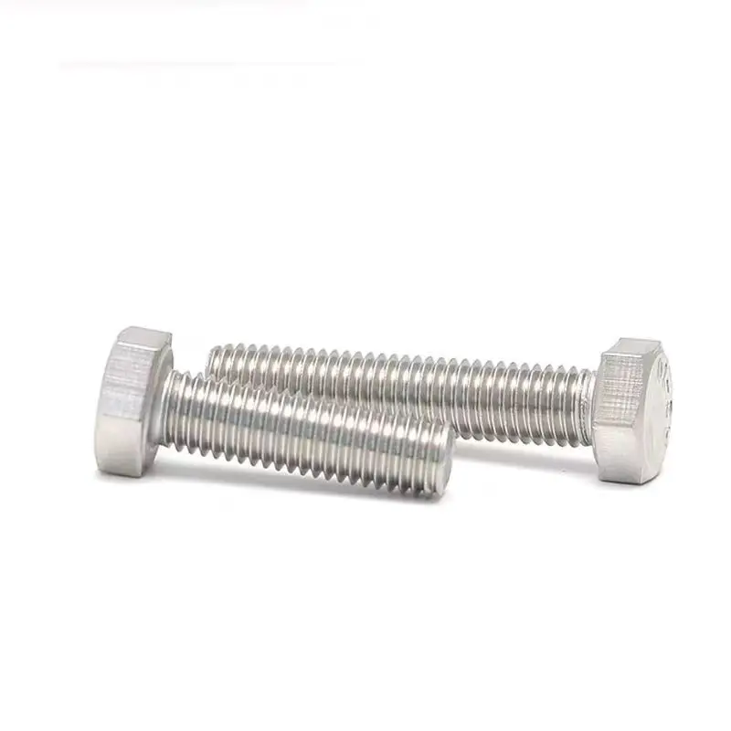 Wholesale high quality Promotional Price SS304 316 Hex Bolt ss stainless steel bolt