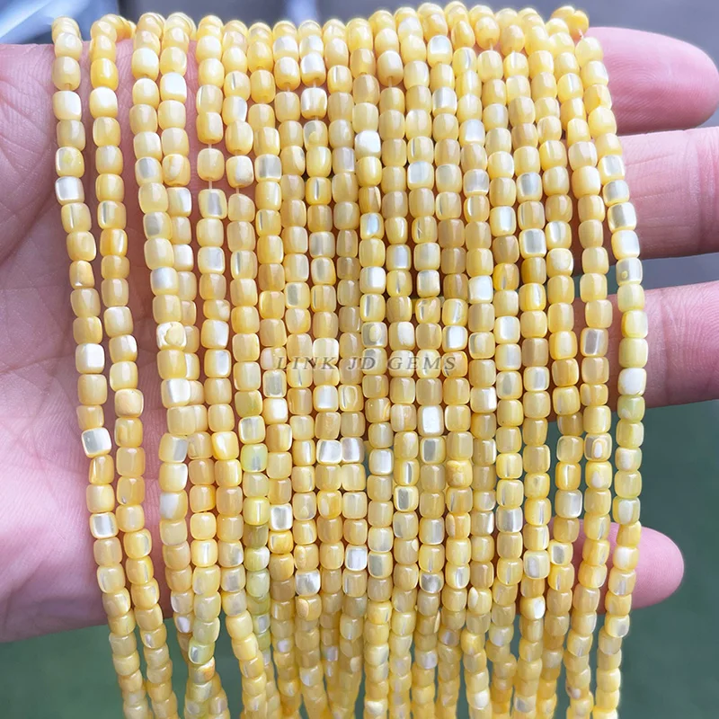 Wholesale Natural Shell Column High Color Light Shell Beads For Jewelry Making Bracelet Necklace Pierced Beads High Quality